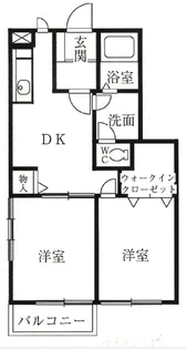 プレシャスタイム志度【1階】の間取り