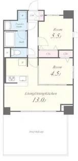 Gran Avail 扇【8階】の間取り