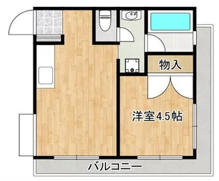 ホワイトマンション【3階】の間取り