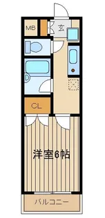 ノースハウス【1階】の間取り