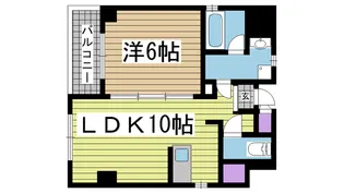 AOI FLATS【4階】の間取り