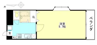 メルフォード【2階】の間取り