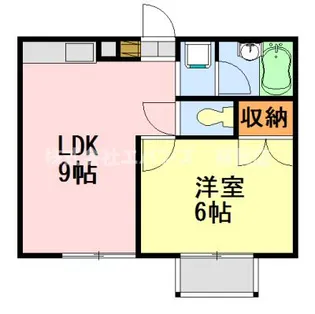 メリーベル蘇我【1階】の間取り