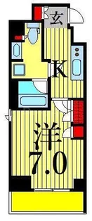 ステージファースト蔵前アジールコート【5階】の間取り