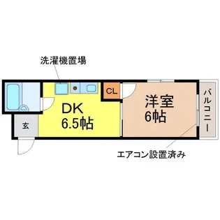 愛知県名古屋市熱田区伝馬1【マンション】の間取り