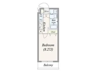 GRAN PASEO谷在家【3階】の間取り