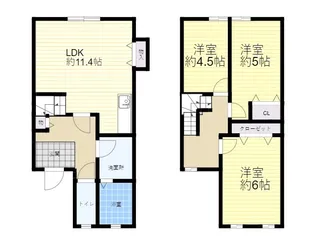 トレステーラG2【1階】の間取り
