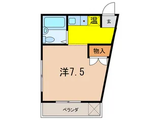 仁川ロイヤルハイツ【1階】の間取り