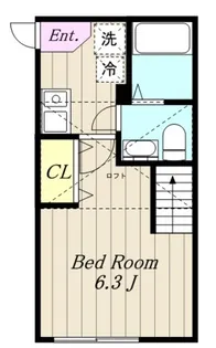 キュステ【1階】の間取り