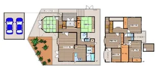 広島県安芸郡府中町瀬戸ハイム2【一戸建】の間取り