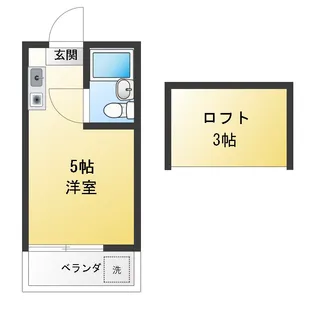 エステート鶴ヶ峰I【1階】の間取り