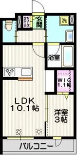 グランドゥールソレイユM・浦和【1階】の間取り