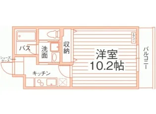 シリウス・T【3階】の間取り