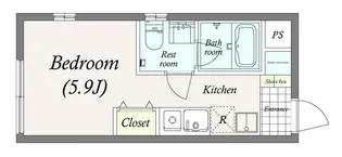レガリア武蔵新田【3階】の間取り