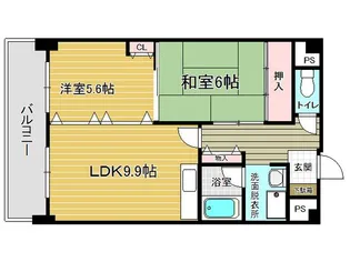 エクセル・ラ・ヴェール【7階】の間取り