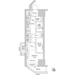 ARKMARK巣鴨COURT【2階】の間取り
