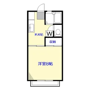 ノーブル等々力【2階】の間取り