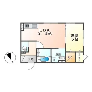 ガレリア【2階】の間取り