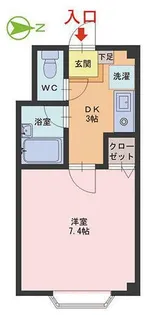 Leo.Y【1階】の間取り