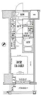 アイルイムーブル向島【5階】の間取り