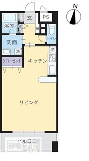 なかよしマンション林町【4階】の間取り