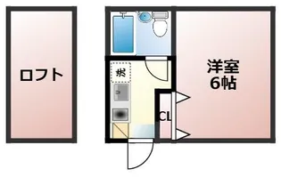 カーサセレーネIII【1階】の間取り