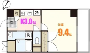 セリエコートF・祇園【5階】の間取り