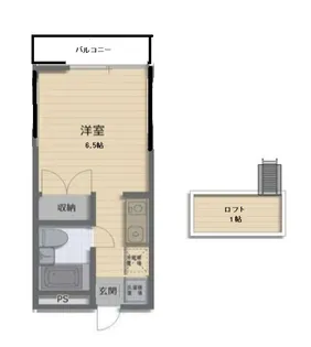 SOLTERA350【2階】の間取り