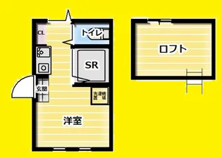 アーバンプレイス高田馬場12【2階】の間取り