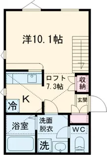 PRIMAブルーレーベル【1階】の間取り