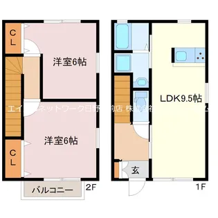 SAVA【1階】の間取り