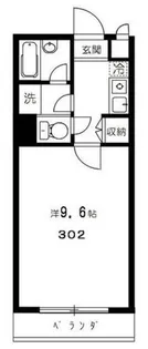 中込ビル【3階】の間取り