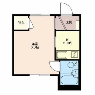 JOY HOUSE【1階】の間取り