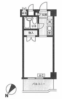 ドエル・ピュアネス【4階】の間取り