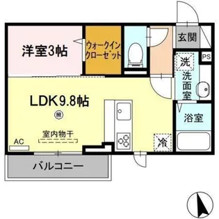 sun road en【2階】の間取り