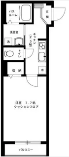 リバーサイト【2階】の間取り
