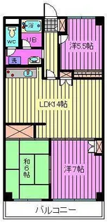 シャルマン5【4階】の間取り