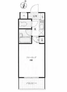 プラシエンテ大井【3階】の間取り