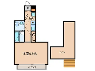 ウイング奥沢【2階】の間取り