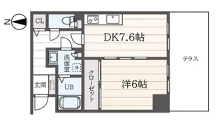 コスモフォーラム1号棟【1階】の間取り