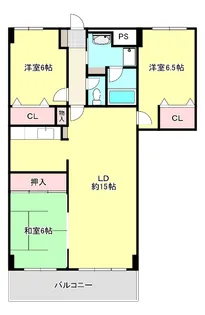 グリーンヒル鷺沼【4階】の間取り