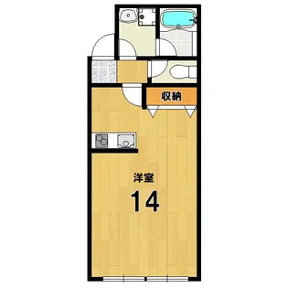 みなもとビル【2階】の間取り