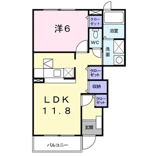ガレリア20 II【1階】の間取り