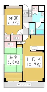 TK加藤ビルフレージェ【4階】の間取り