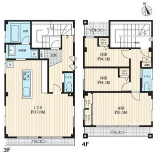 ドマーニ調布の間取り