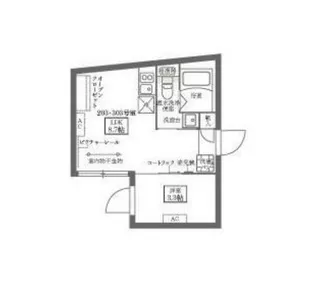 COCOCUBE練馬【2階】の間取り