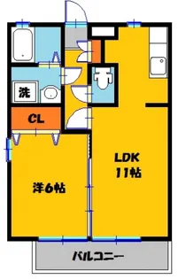 プランドール【1階】の間取り