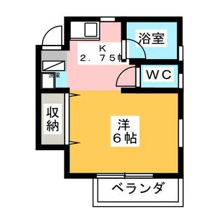 クレーンハイムI【2階】の間取り