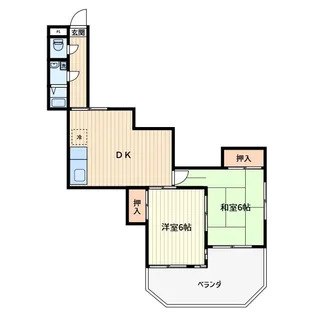 サンリベラル【3階】の間取り
