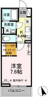 ウェルデンス戸塚ビー【3階】の間取り